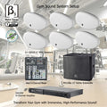 Gym Sound System Setup for 3000 sq.ft