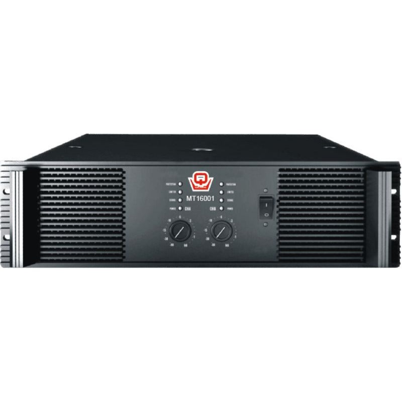Qube MT 16001 - 6000W Professional Power Amplifier (2 x 3000W)