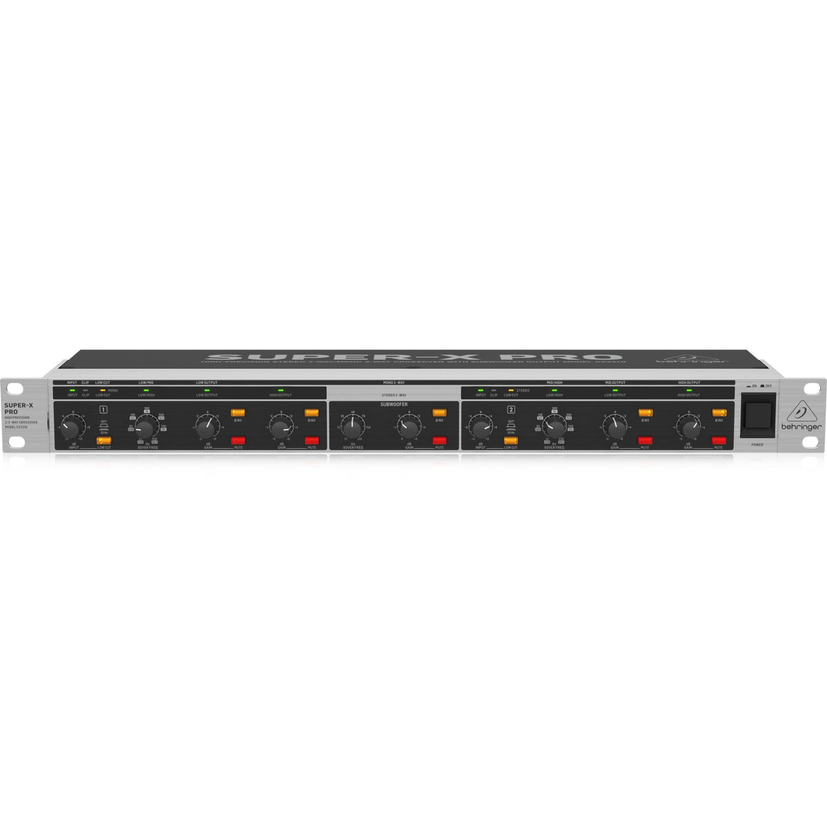 Behringer SUPER-X PRO CX3400 V2 (2-Way/3-Way/Mono 4-Way Crossover with Limiters)