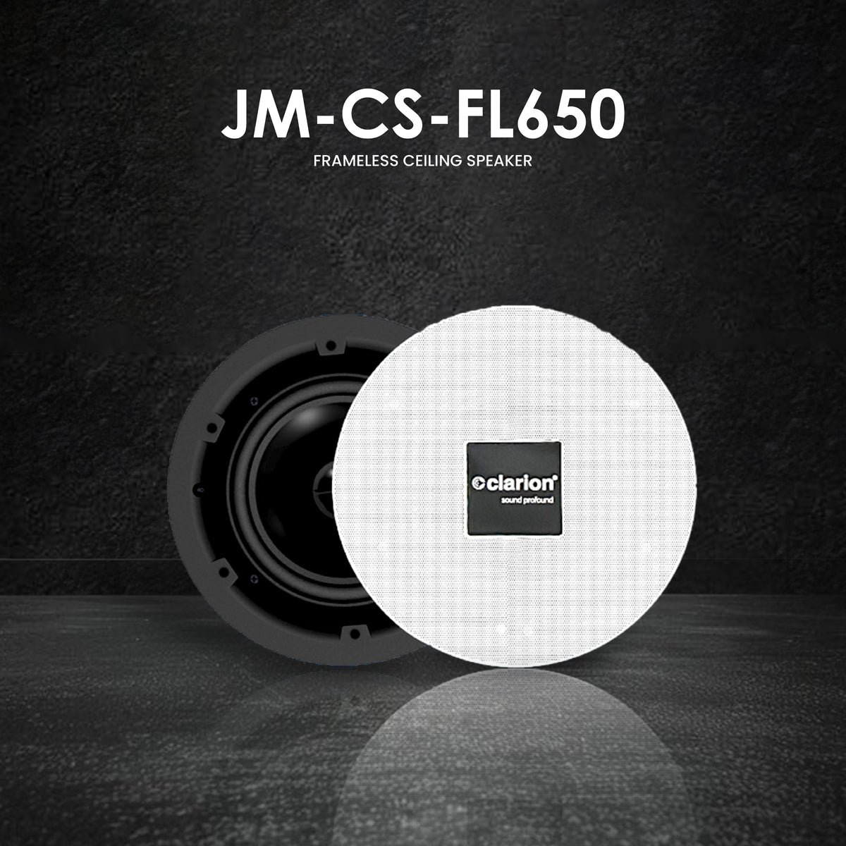 Clarion JM-CS-FL650 Frameless Ceiling Speaker