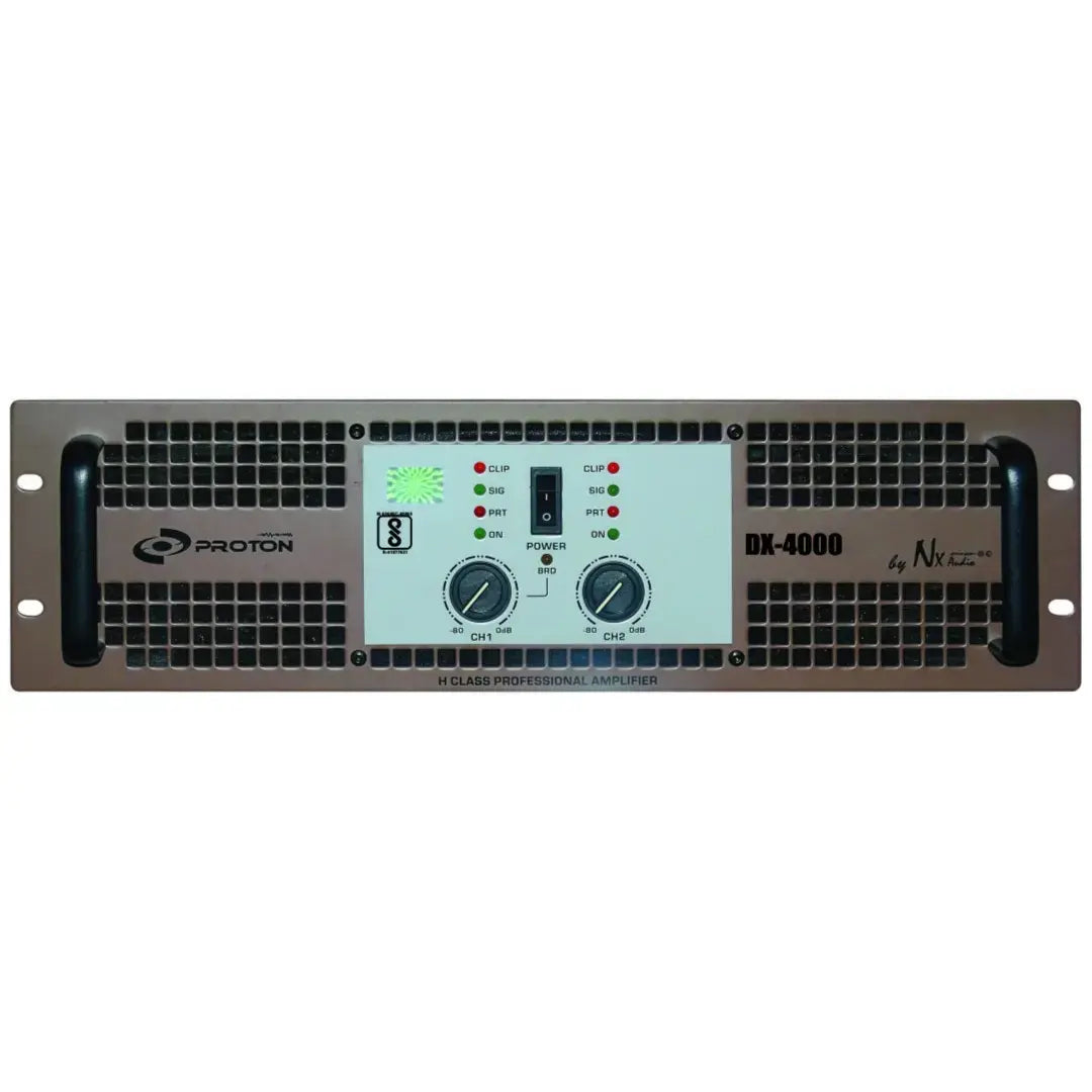 Original NX Audio DX-4000, 3400 Watt Power Amplifier (2 x 1700 Watt)