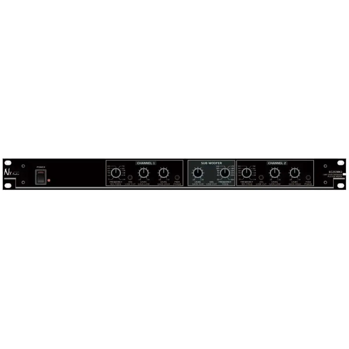 NX Audio SC202 MK2 Active Crossover