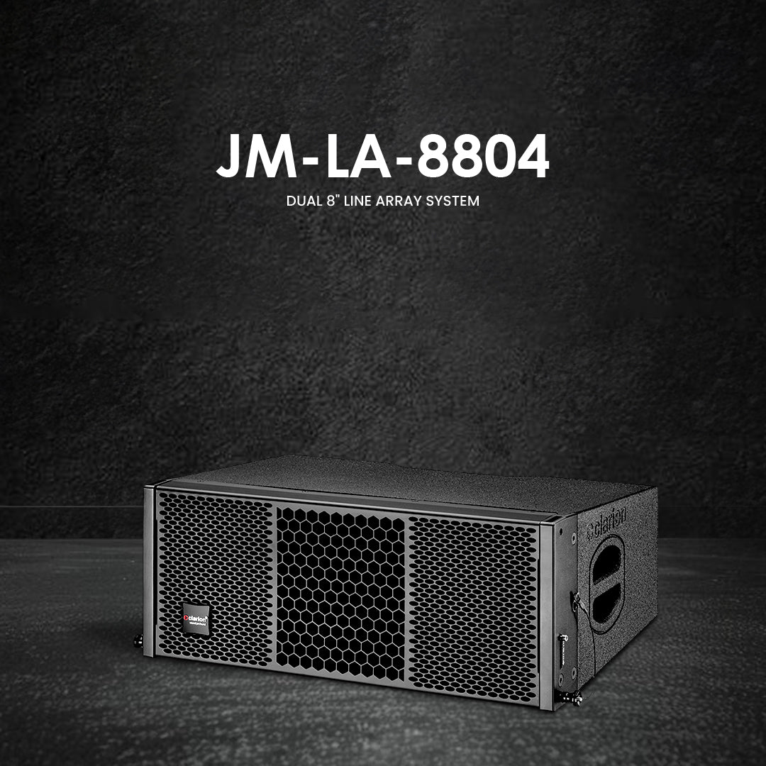 Clarion JM LA8804 Dual 8 Inch Array Full Range Speaker