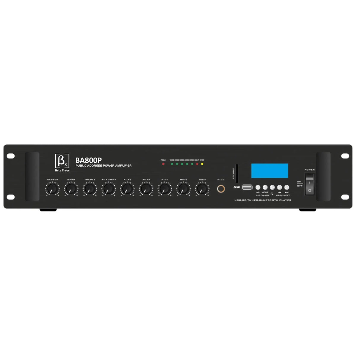 Beta3 BA800P 800 Watt PA Amplifier