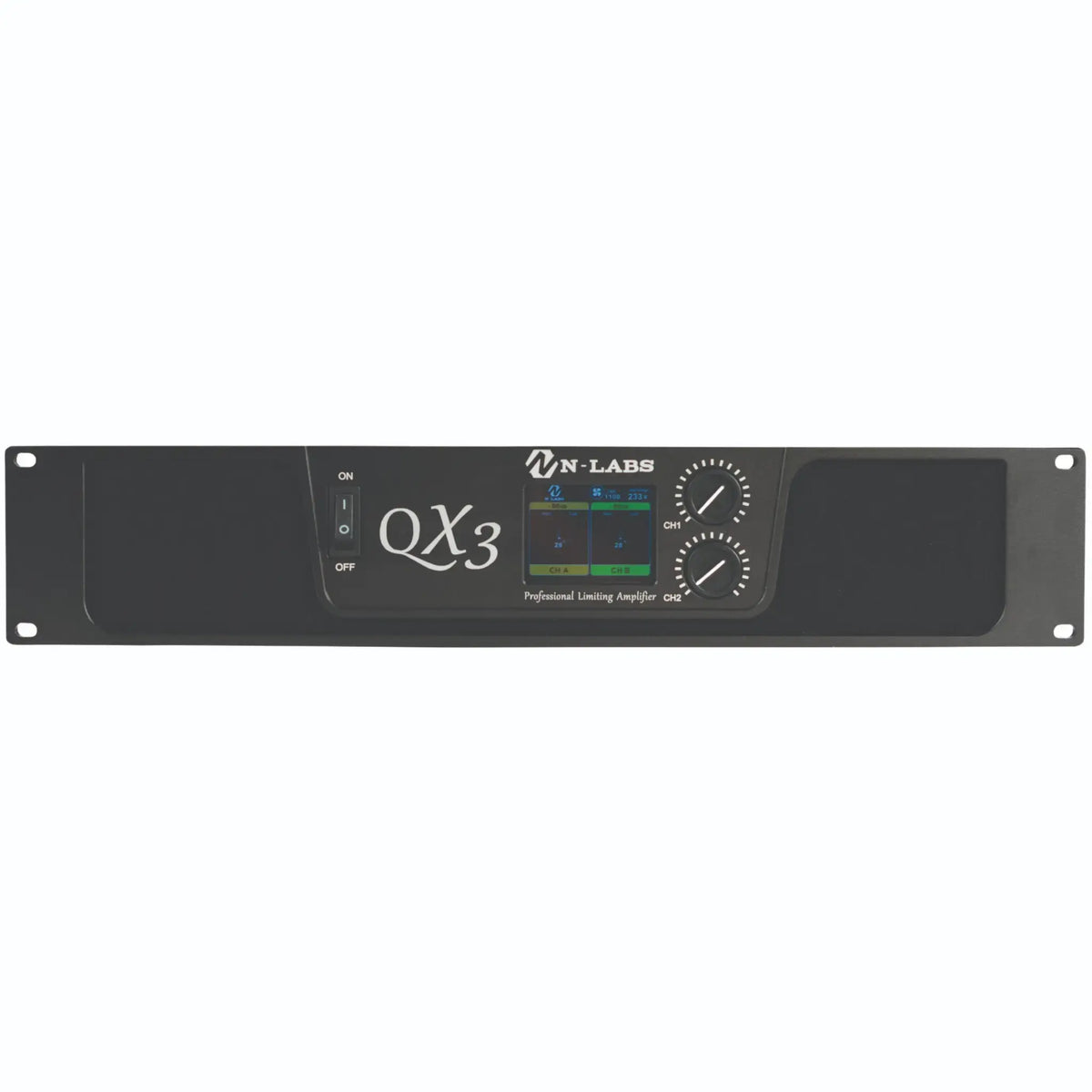 N LABS QX3D 3000 watt Power Amplifier with Digital Display