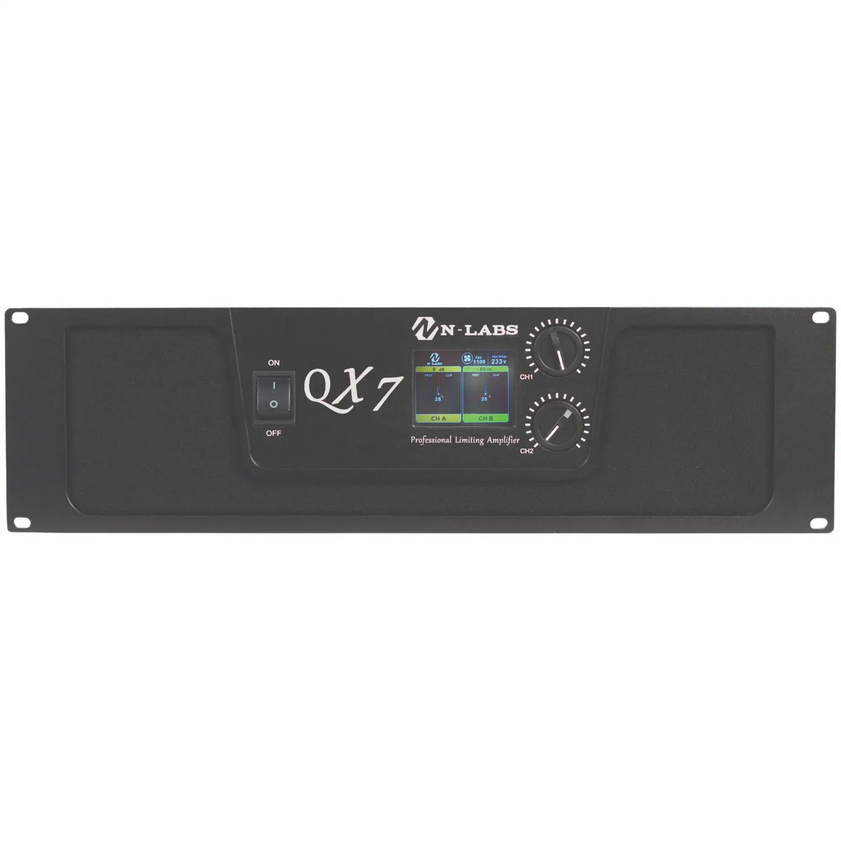 N-Labs QX7D 7000 watt Power Amplifier with Digital Display