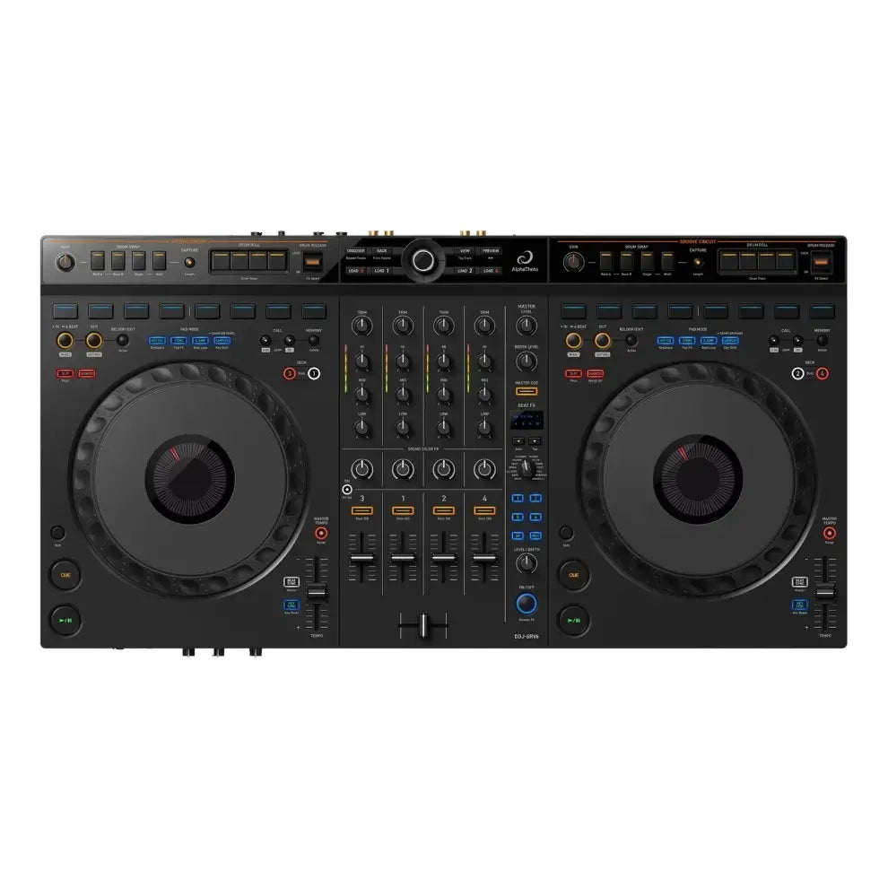 Pioneer DDJ-GRV6 4-Channel DJ Controller for Multiple DJ Applications