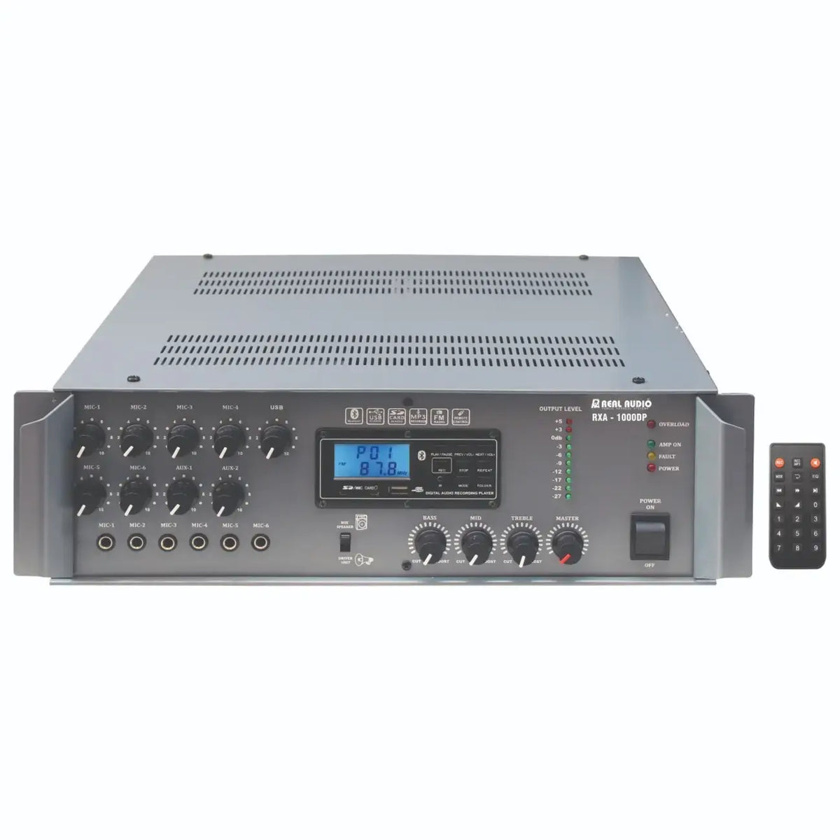 Real Audio RXA-1000DP, 1000 Watt Amplifier