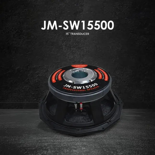Clarion Speaker JM SW15500 15-Inch 1200W Speaker